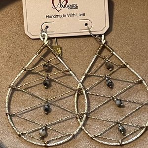 Handmade earrings-SOLD